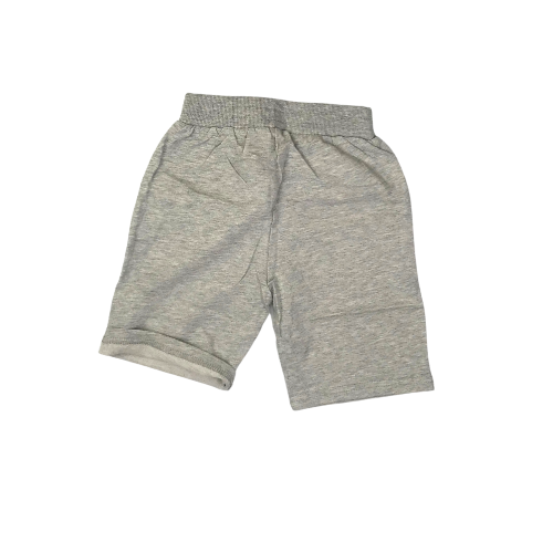 Grey Cotton Shorts