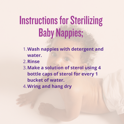 Sterol Sterilizing Liquid - 5L @1,566/- | motherbabyshop.co.ke 
