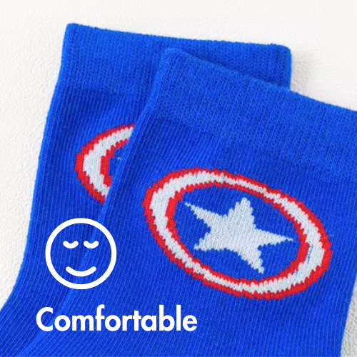 Superhero Kids Socks (5) | www.motherbabyshop.co.ke