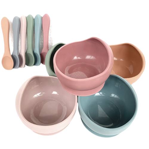 Silicone Bowl with Spoon