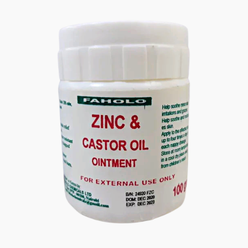 Zinc & Castor Oil 100g | motherbabyshop.co.ke