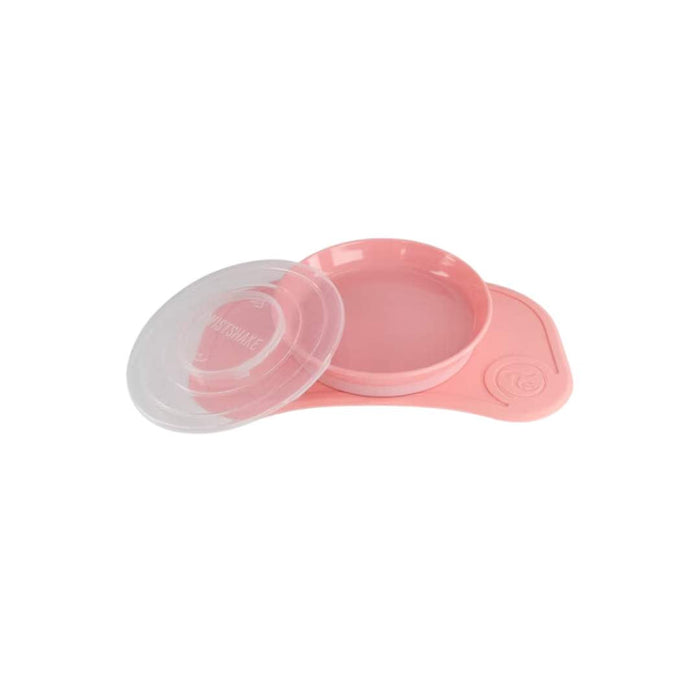 Twistshake Click-Mat Mini + Plate Pink