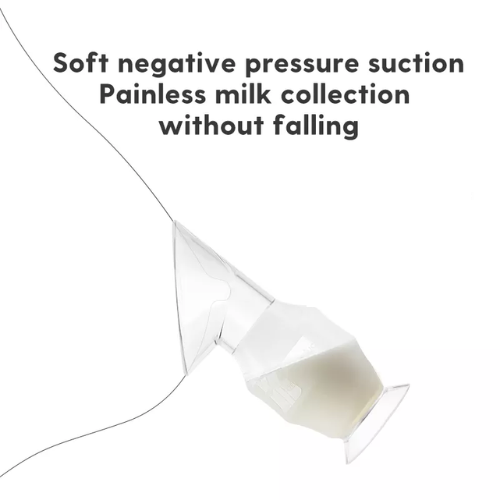 Milk Collector with Suction Base and Silicone Cap
