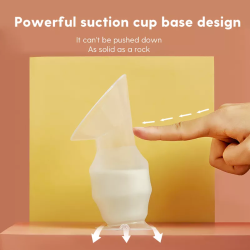 Milk Collector with Suction Base and Silicone Cap
