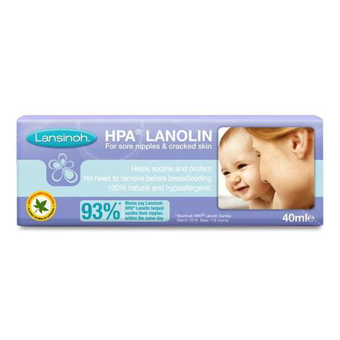 Lansinoh HPA Lanolin Nipple Cream for Sore Nipple & Cracked Skin