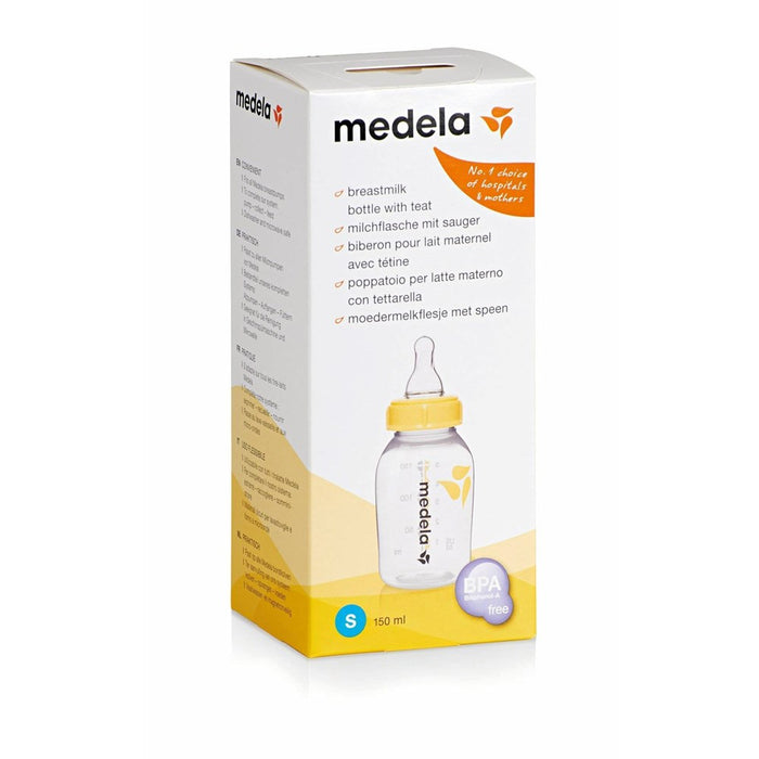 Medela 150ml Breast Milk Bottle With Teat S