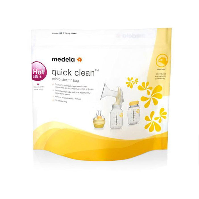 Medela Quick Clean Micro-Steam Bags - (5pc Pack)