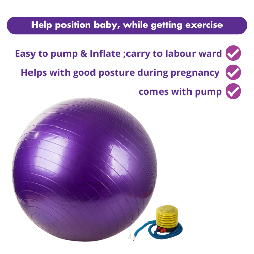 Birthing Ball 55cm with Pump